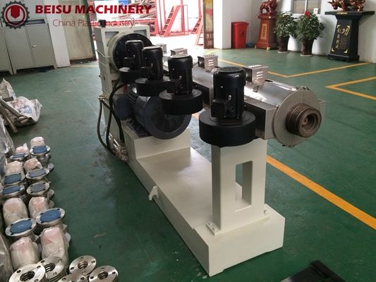 Low Energy Consumption Plastic Extrusion Machine For ABS / PVC Pipe Profile