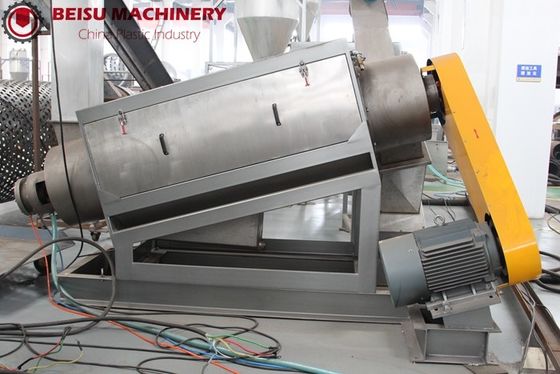 PE Bottle Crushing Plastic Recycling Machine 100 - 500KW Power Stable Working