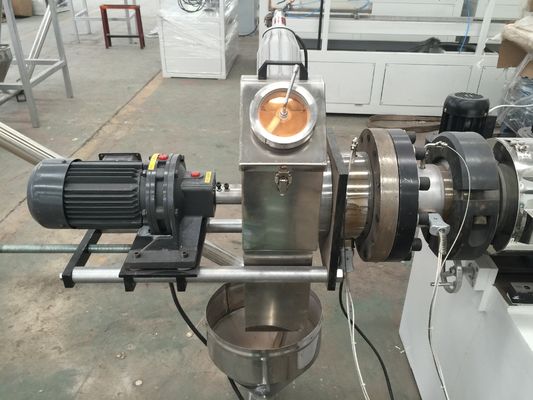 Double Screw Extuder Plastic Recycling Pellet Machine For Rigid PVC Pipe Profiles
