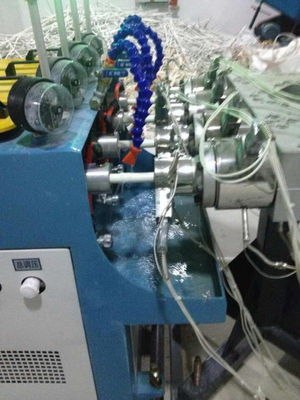 Four PVC Pipe Production Line PVC Resin Raw Materials 37KW Main Motor Power