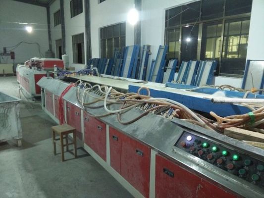 18.5KW Extruder Power PVC Window Profile Extrusion Line , PVC Profile Production Line BS-180